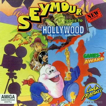 Seymour Goes to Hollywood box cover front